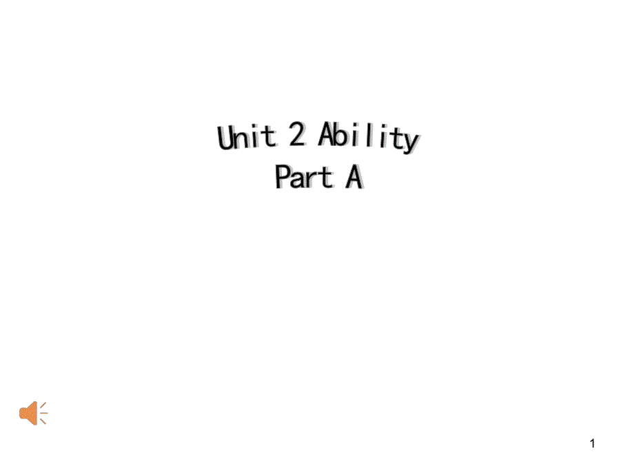 闽教版英语三年级下册Unit2--Ability-PartAppt课件_第1页