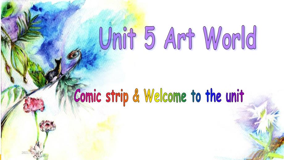 牛津版英语9A-Unit5-Welcome-to-the-unitppt课件_第1页