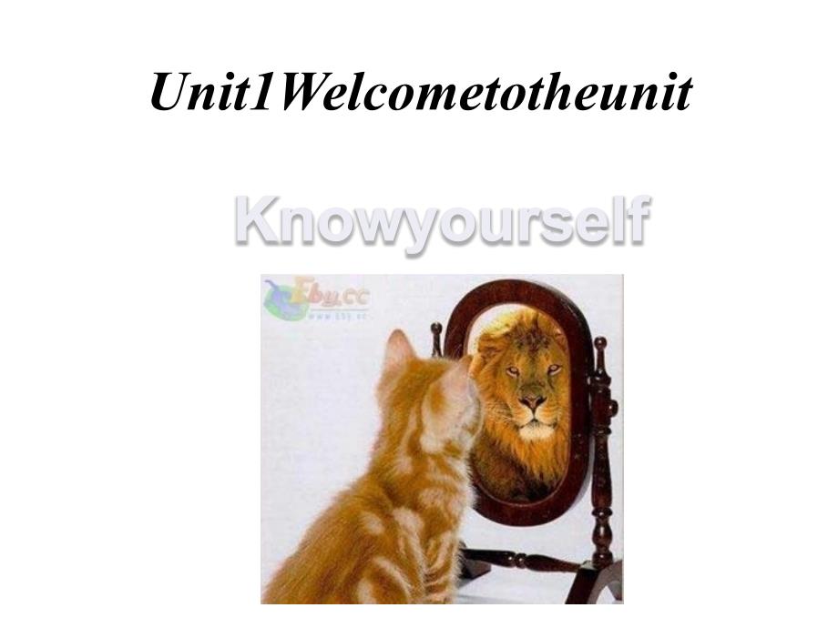 牛津译林版九年级英语上册Unit1Knowyourself-Welcome课件_第1页