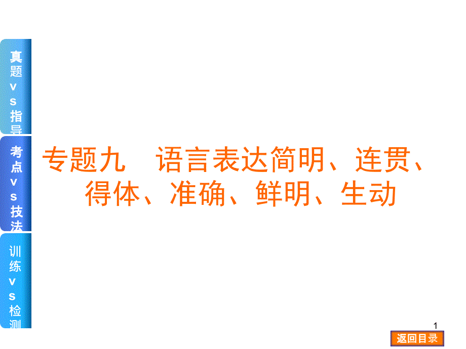 专题九简明连贯得体准确鲜明生动课件_第1页