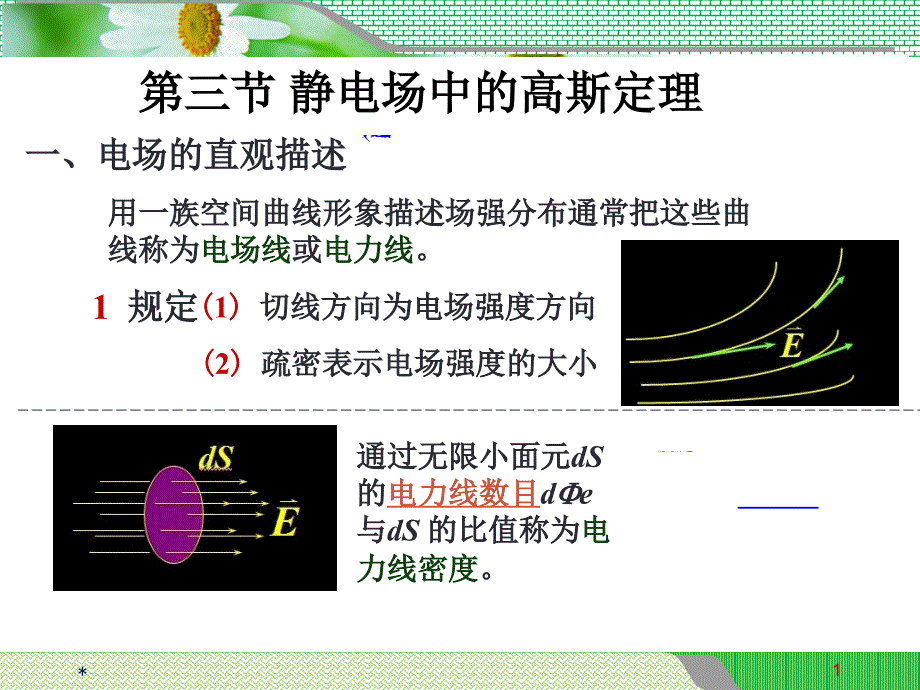 静电场的高斯定理课件_第1页