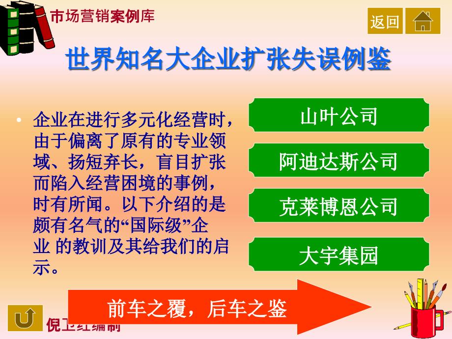 世界知名大企业扩张失误例鉴课件_第1页