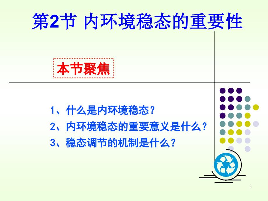 内环境稳态的重要性ppt课件_第1页