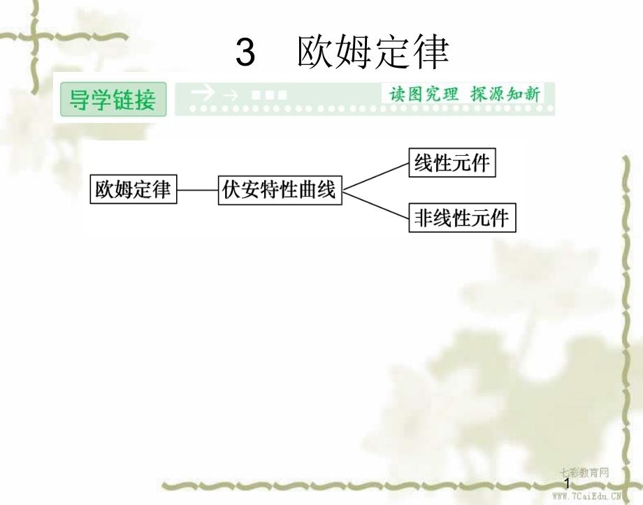 物理选修3-1人教新课标2.3-欧姆定律ppt课件_第1页