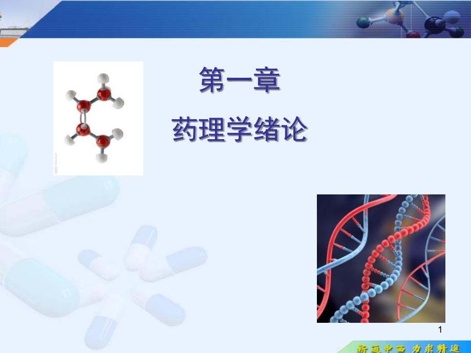 专科药理学第一章绪论第二章药动学-课件_第1页