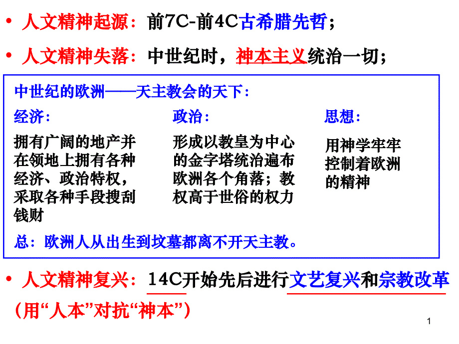 岳麓版高中历史必修三第三单元第12课《文艺复兴巨匠的人文风采》ppt课件_第1页