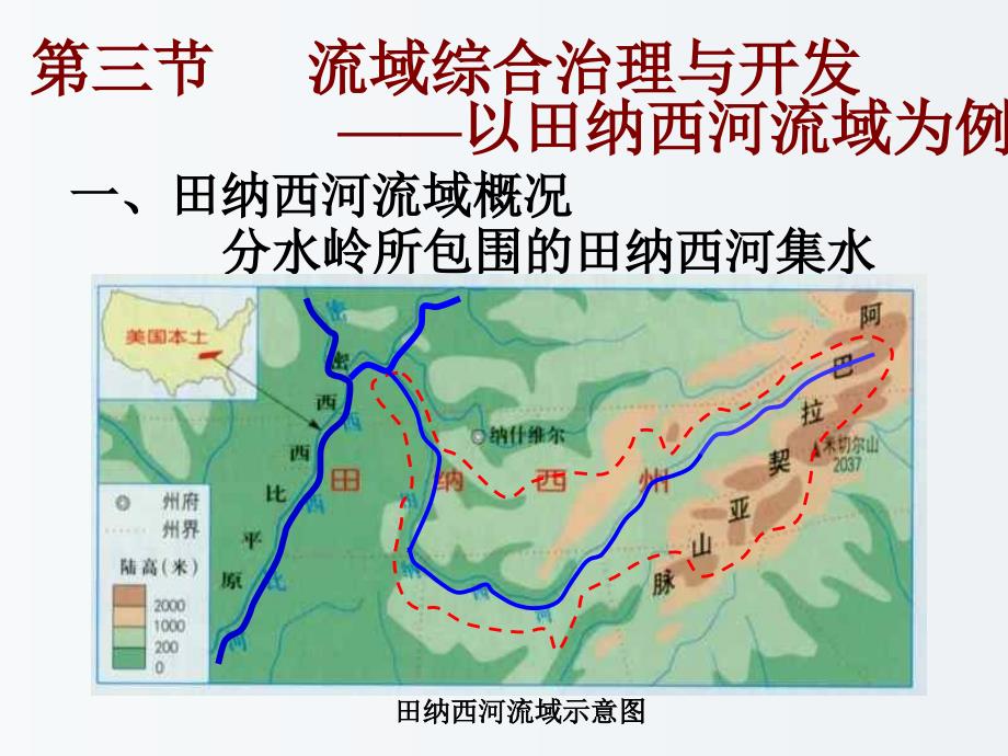 高二地理-流域综合治理与开发—以田纳西河流域为例ppt课件_第1页