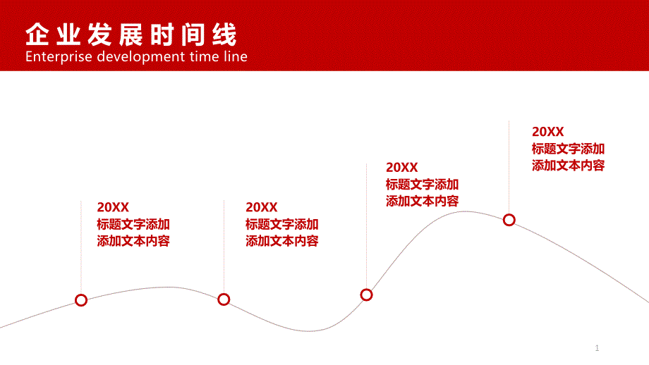 企业发展模板ppt课件_第1页