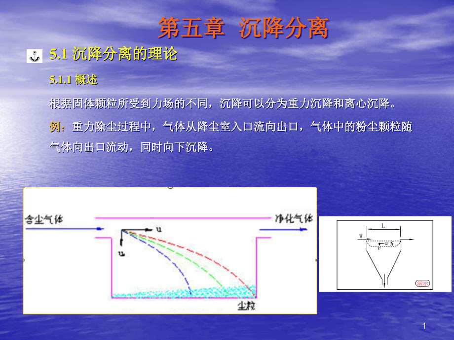 固液分离技术5沉降分离概要ppt课件_第1页