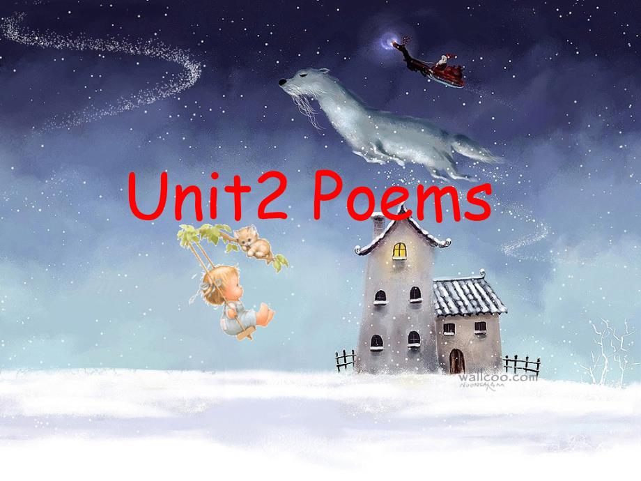 人教版新课标高中英语选修unit2-poems-readingppt课件_第1页