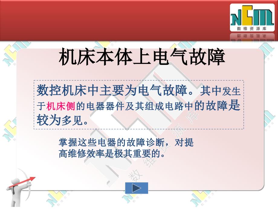 机床本体上电气故障ppt课件_第1页