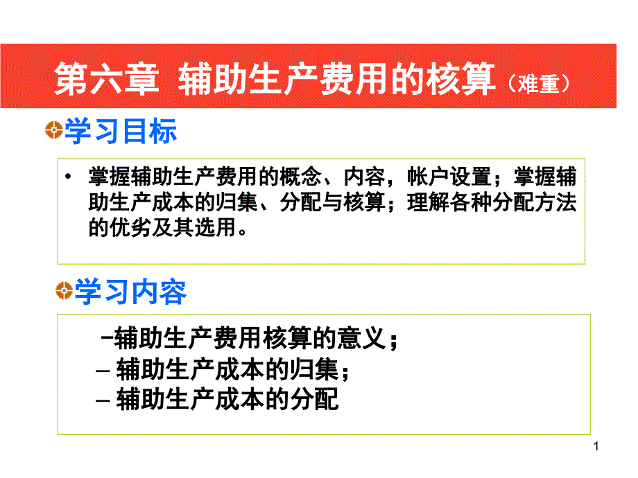 第六章-辅助生产费用的-ppt课件_第1页