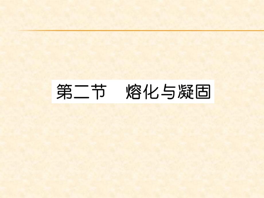 优选教育第节熔化与凝固课件_第1页