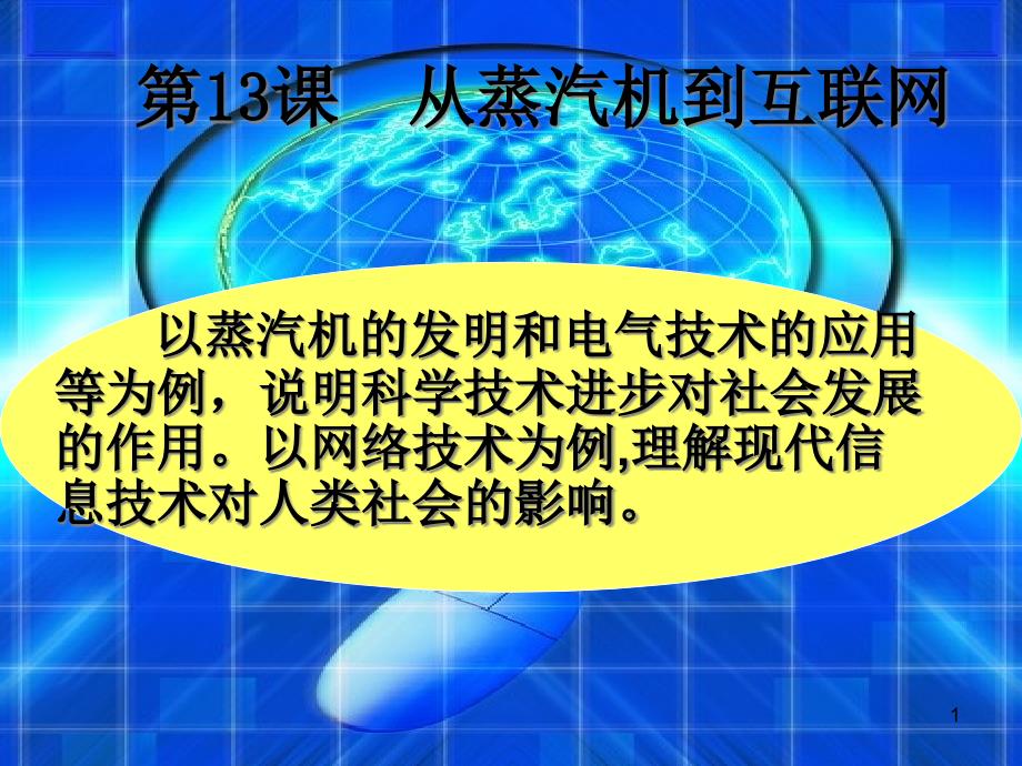 从蒸汽机到互联网定稿ppt课件_第1页