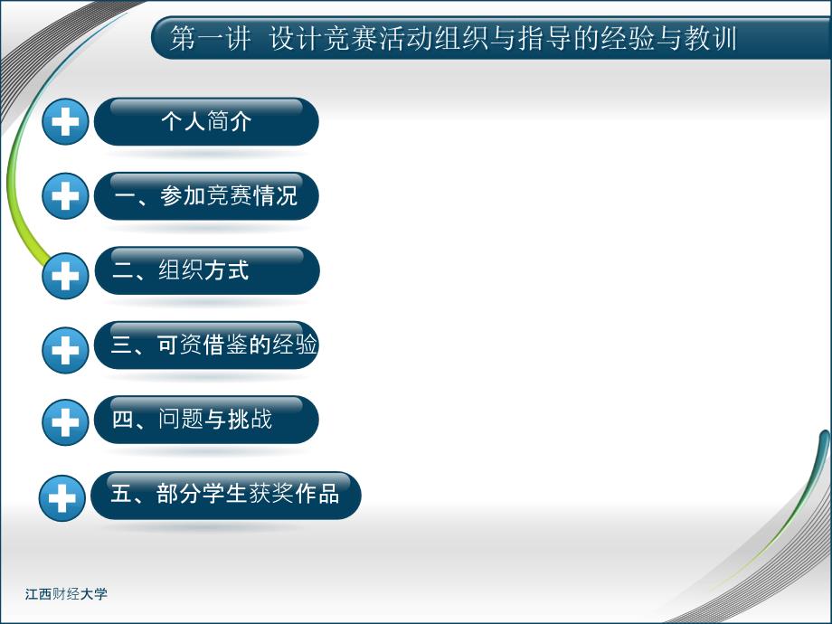 第一讲工业设计系设计竞赛指导与组织的经验与教训ppt课件_第1页