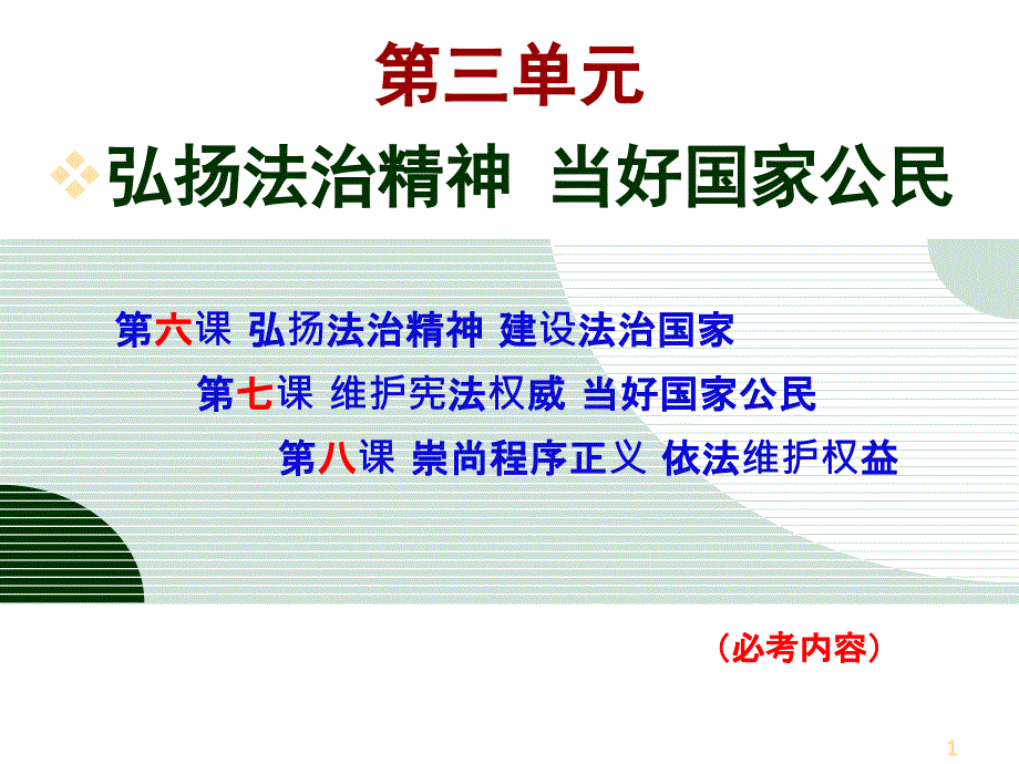 职业道德与法律_第六课_概要ppt课件_第1页