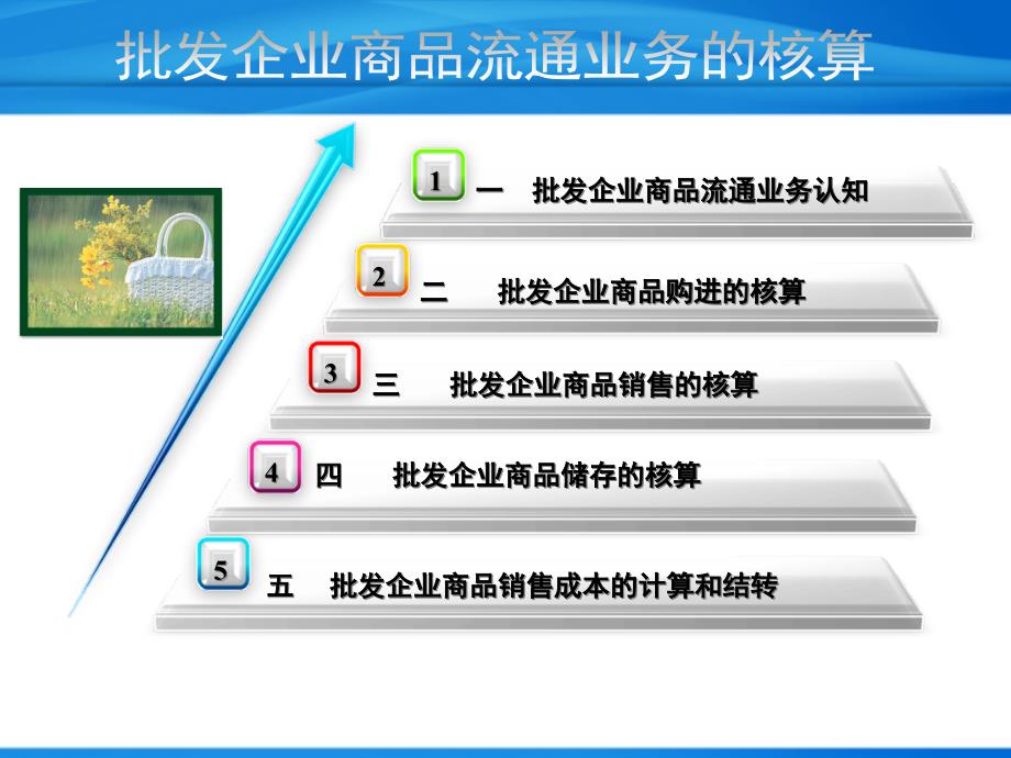 批发企业商品流通业务的核算ppt课件_第1页