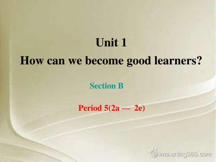 九年级英语新人教版unit1 How can we become good lear(1)_第1页