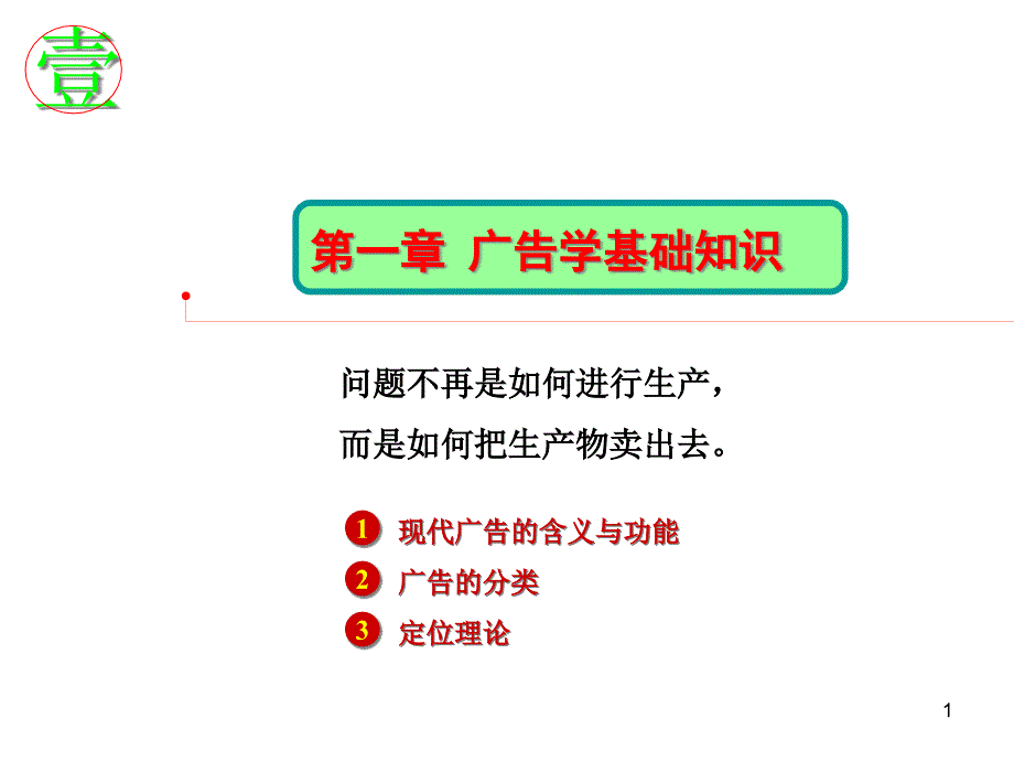 第一章__广告学基础知识ppt课件_第1页