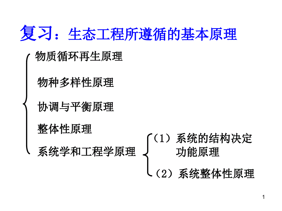 生态工程及实例及发展前景ppt课件_第1页