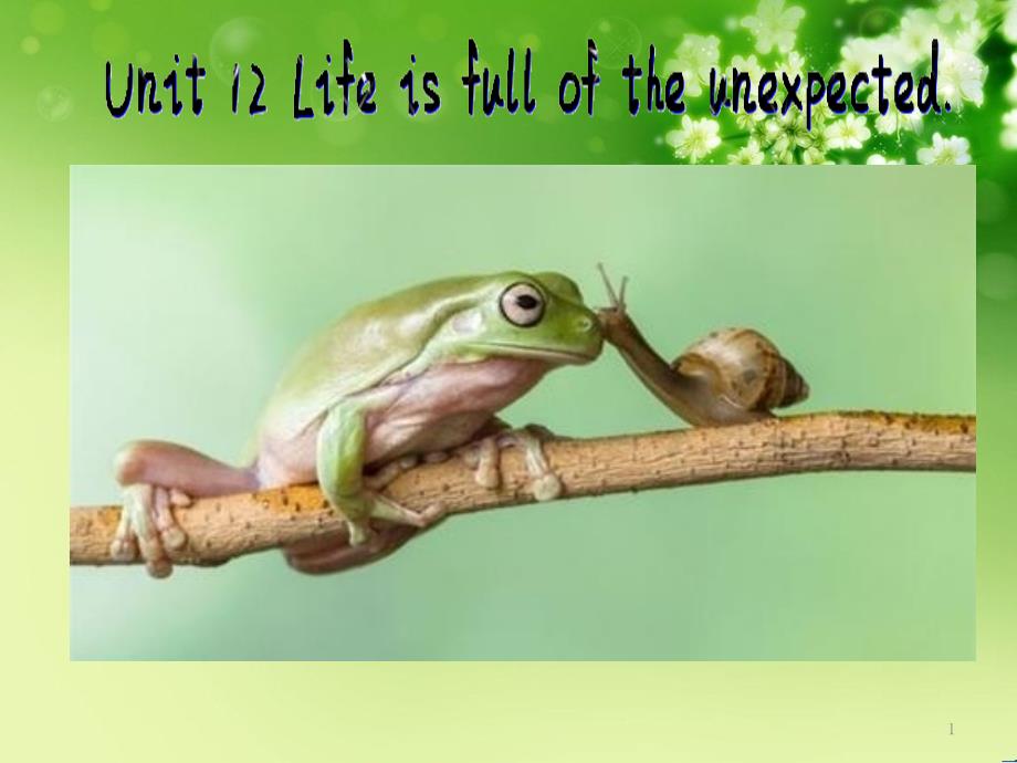 Unit12-Life-is-full-of-the-unexpected.-全单元ppt课件_第1页