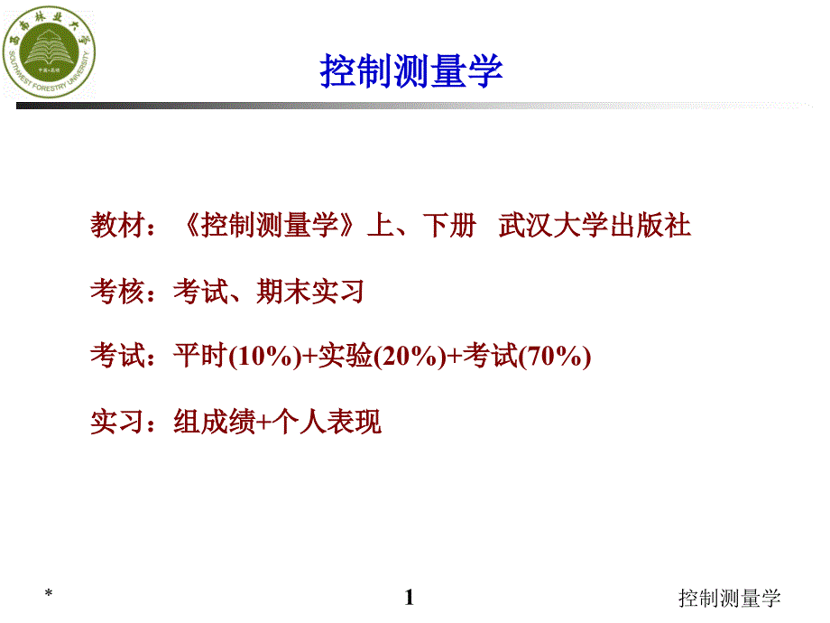 控制测量学第1章--绪论分解ppt课件_第1页