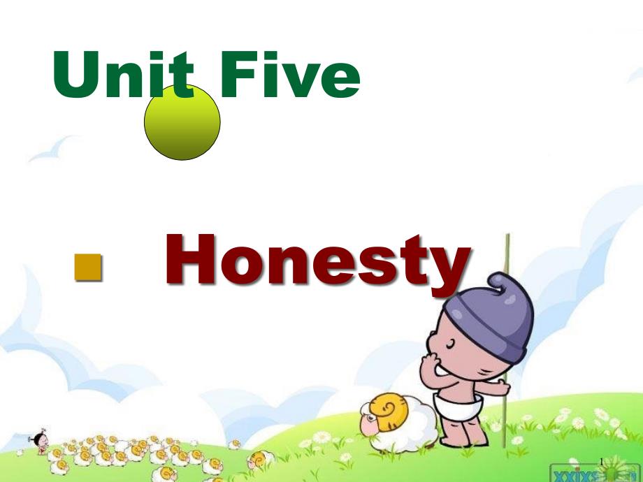 【语文版】中职英语基础模块下册：Unit-5《Honesty》课件_第1页