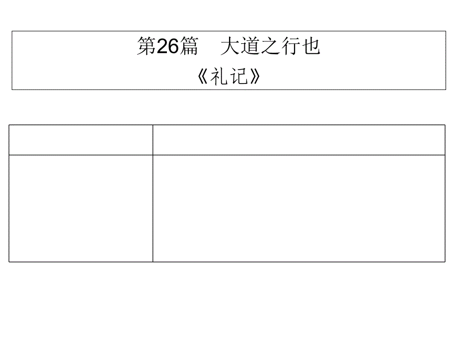 《大道之行也》ppt人教部编版课件_第1页