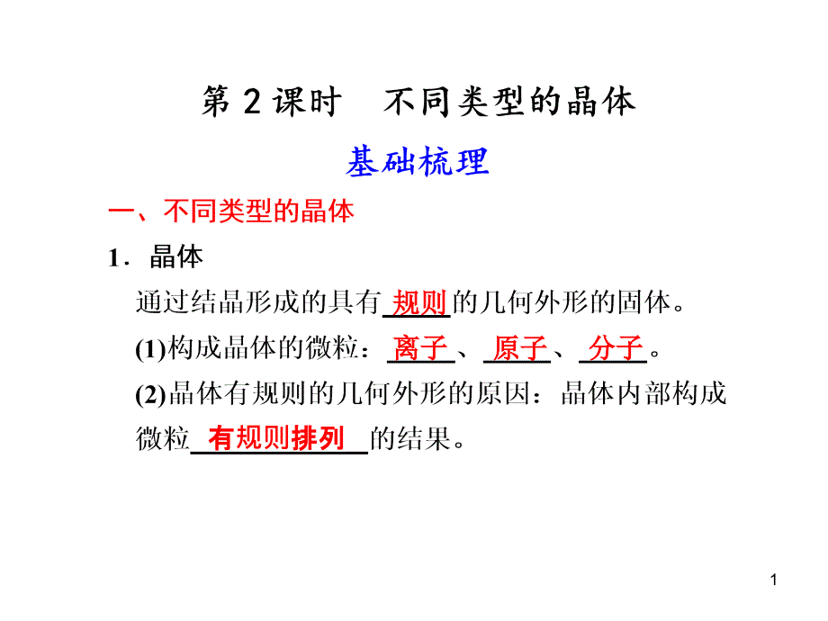 专题1第3单元从微观结构看物质的多样性第2课时ppt课件(苏教化学必修2)_第1页