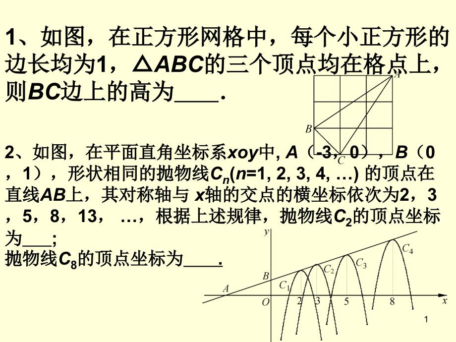 代数几何综合题解读课件_第1页