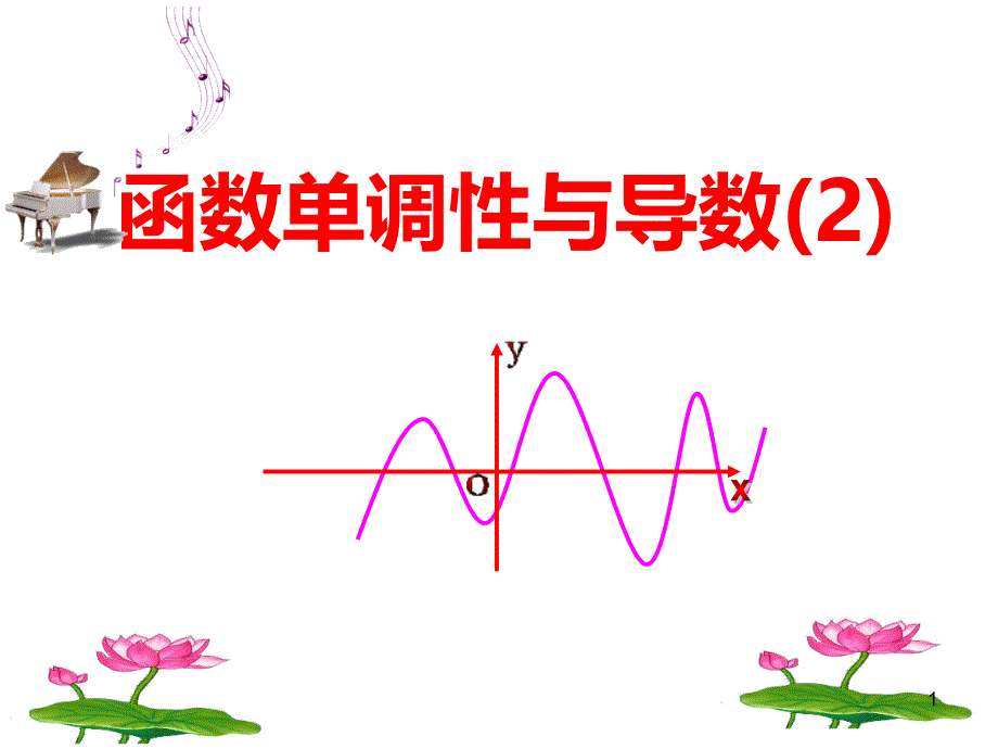 函数单调性与导数课件_第1页