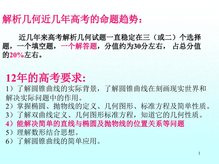 公开课：直线与抛物线的位置关系课件_第1页