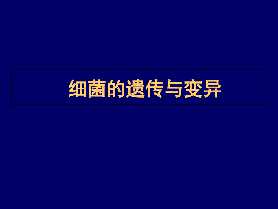 康复噬菌体细菌的遗传与变异ppt课件_第1页