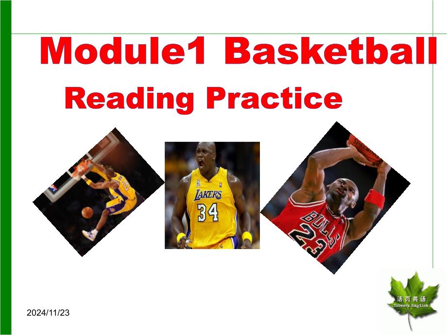 外研版-选修7Module1-Basketball-reading-practice课件_第1页