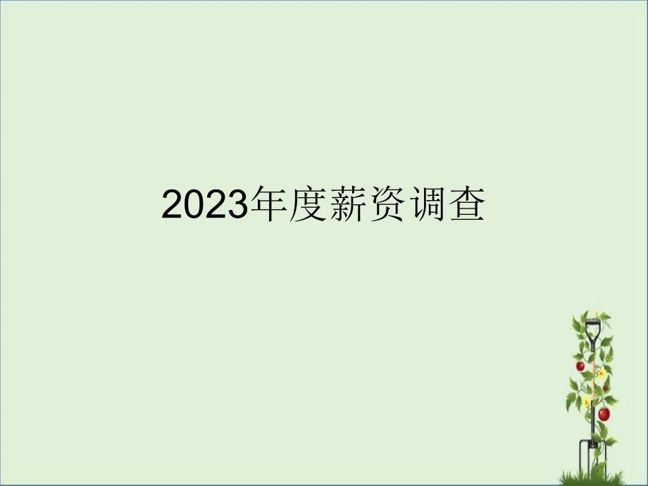 2010年薪资调查_第1页