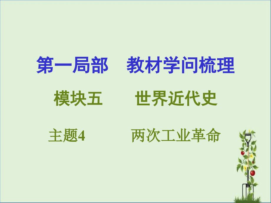 主题4两次工业革命课件_第1页