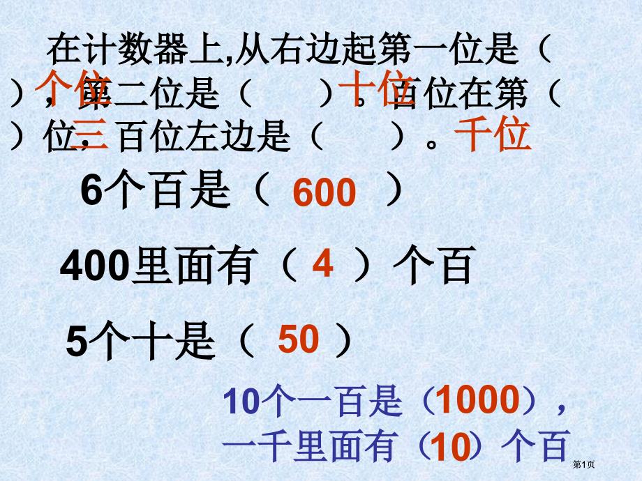 认识几百几十第二课时苏教版二年级下市公开课金奖市赛课一等奖课件_第1页