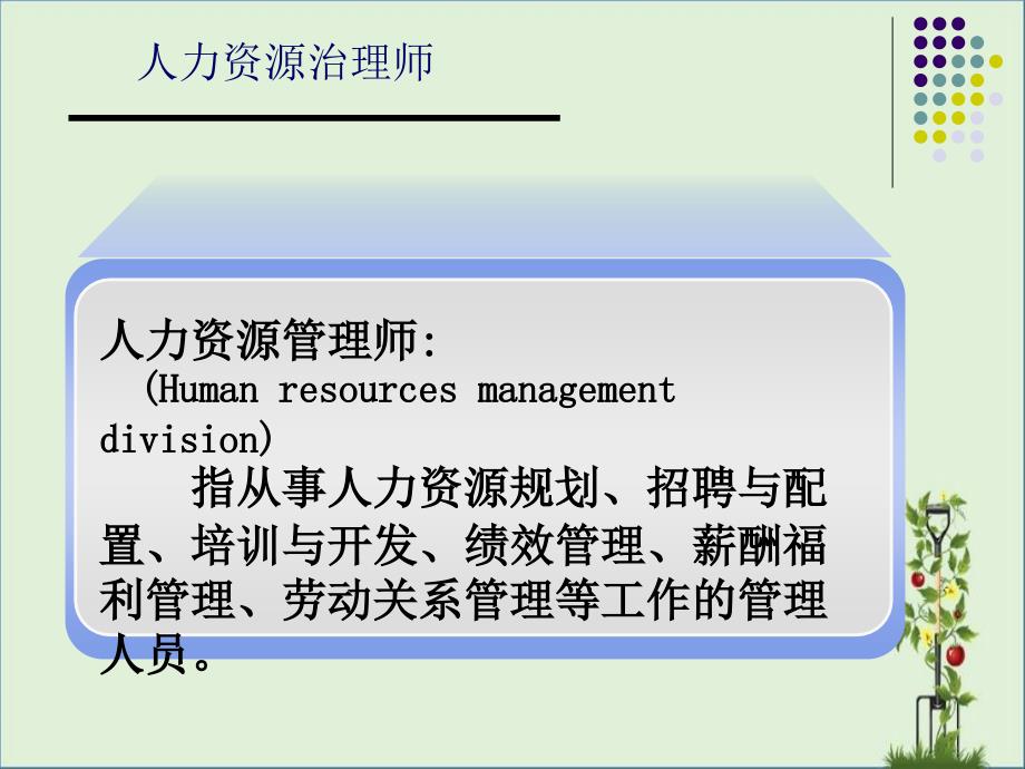 人力三级第一章课件：人力资源规划.._第1页