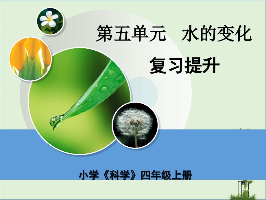 五年级科学--水的变化课件资料_第1页