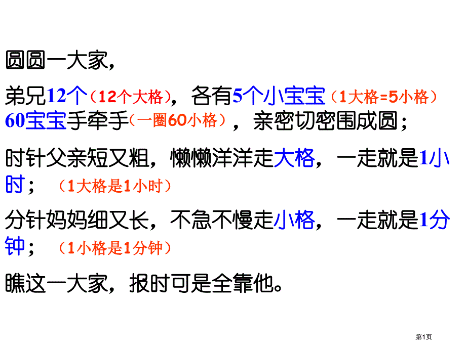 圆圆一大家兄弟各有小宝宝60宝宝手牵手市公开课金奖市赛课一等奖课件_第1页