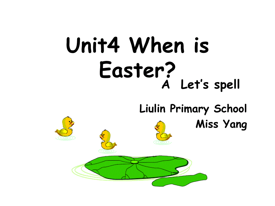 新版PEP五年级英语下册unit4-A-Let's-spell_第1页