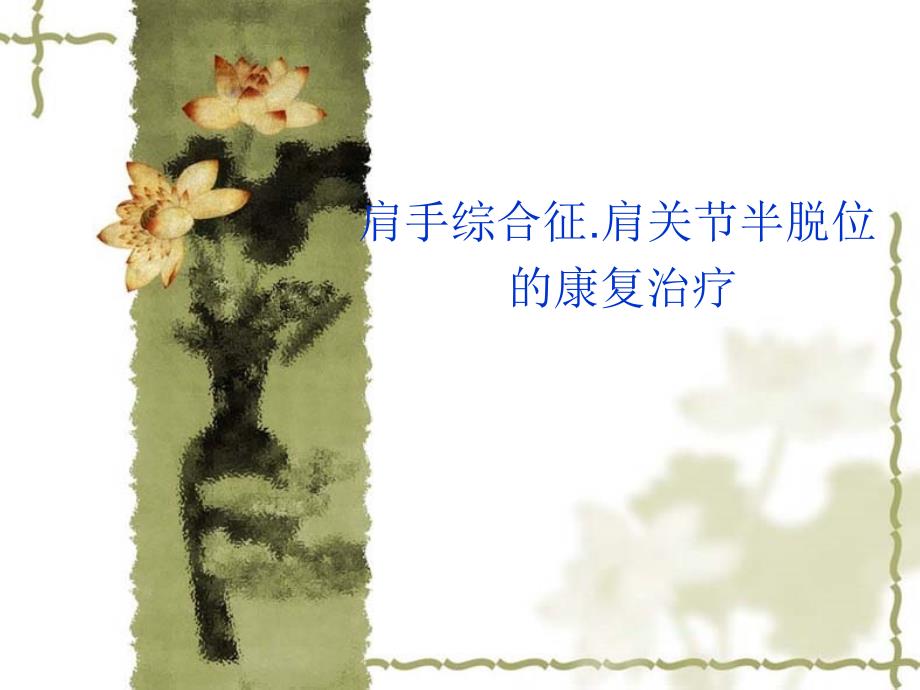 肩关节半脱位.ppt_第1页