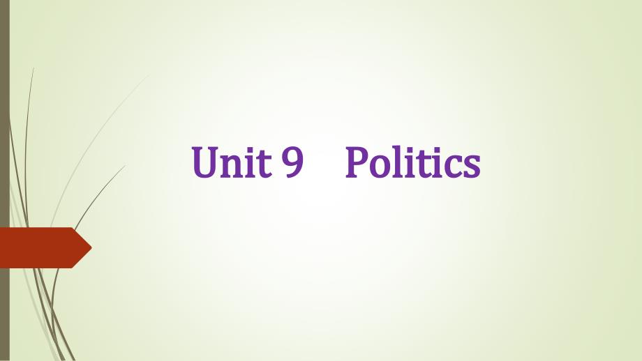 泛读4-Unit-9-politics_第1页