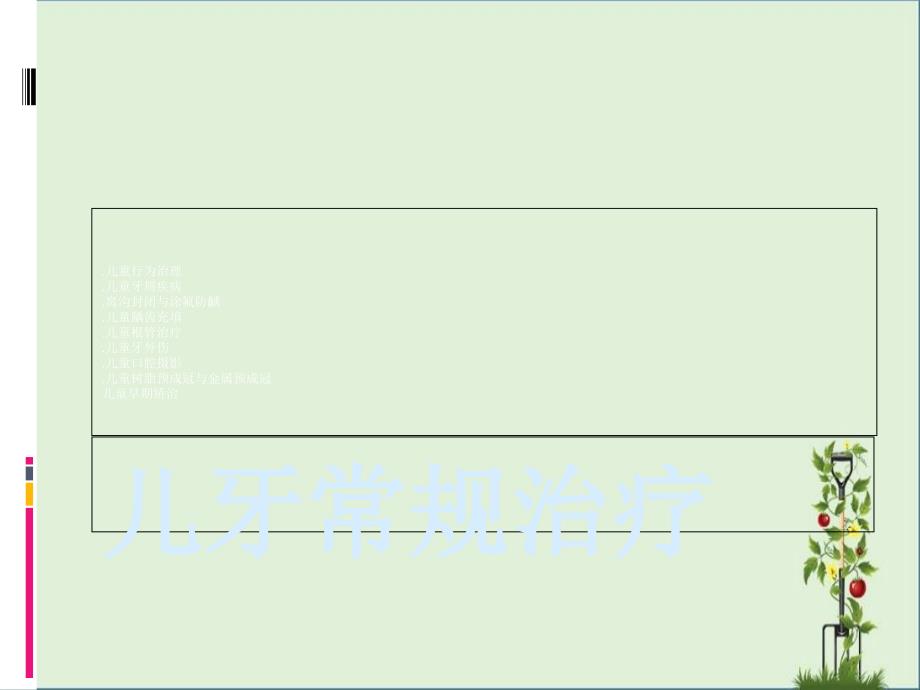 儿牙常规治疗_第1页