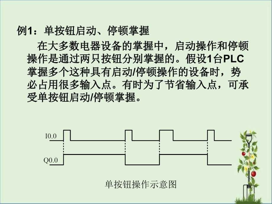 例单按钮启动停止控制_第1页