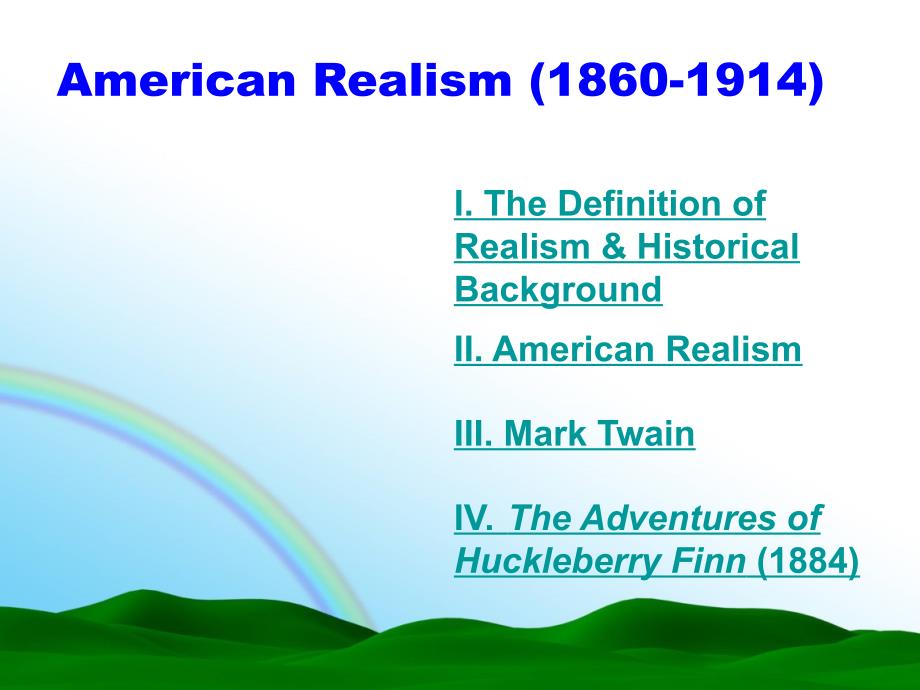 美国现实主义.American-Realism_第1页