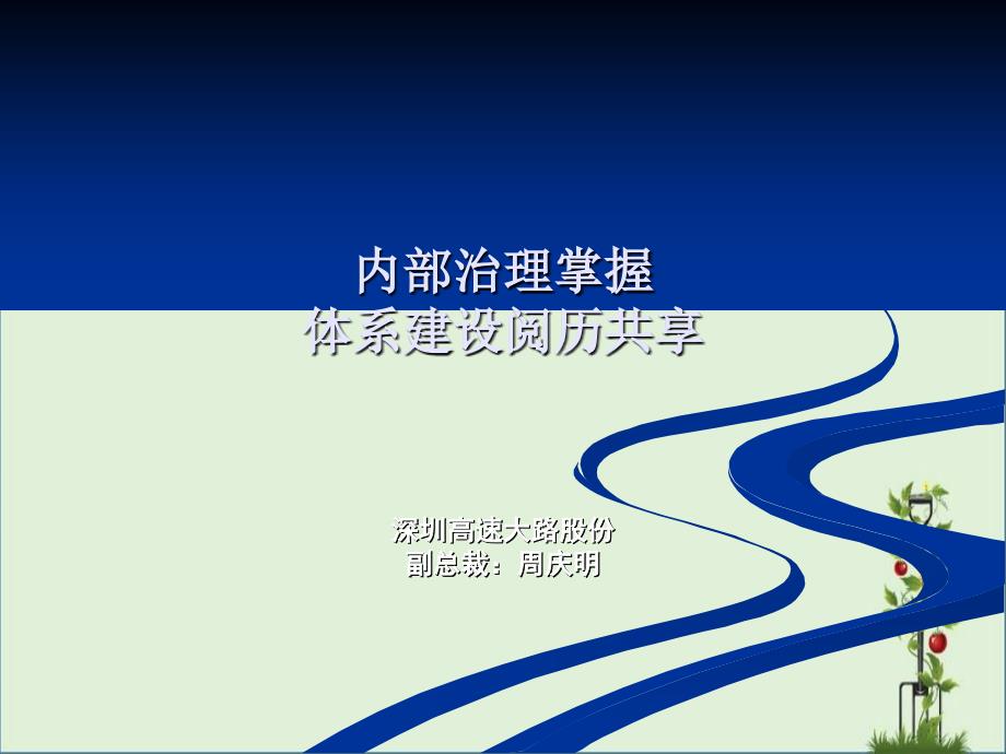 内控体系建设经验分享资料_第1页