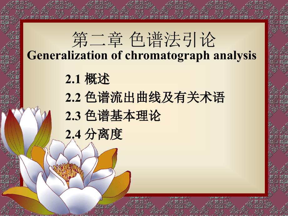 第2章色谱分析法基础1_第1页