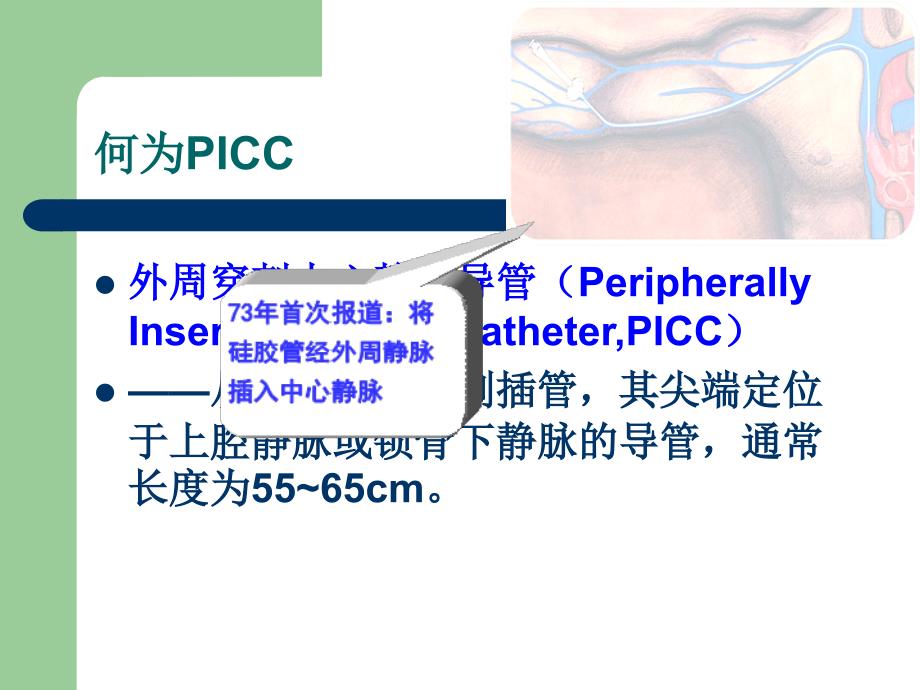 PICC置管操作及管理_第1页