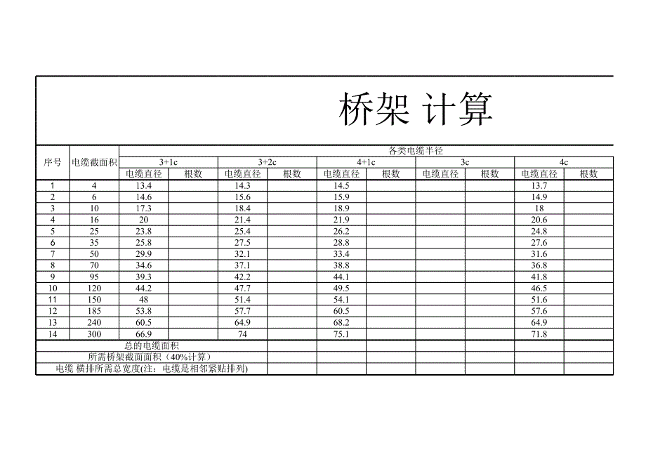 桥架计算书_第1页